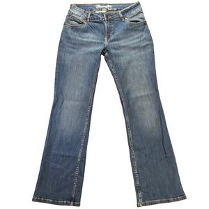 Wrangler Women Boot Cut Jeans Blue Denim Size 5/6 x30